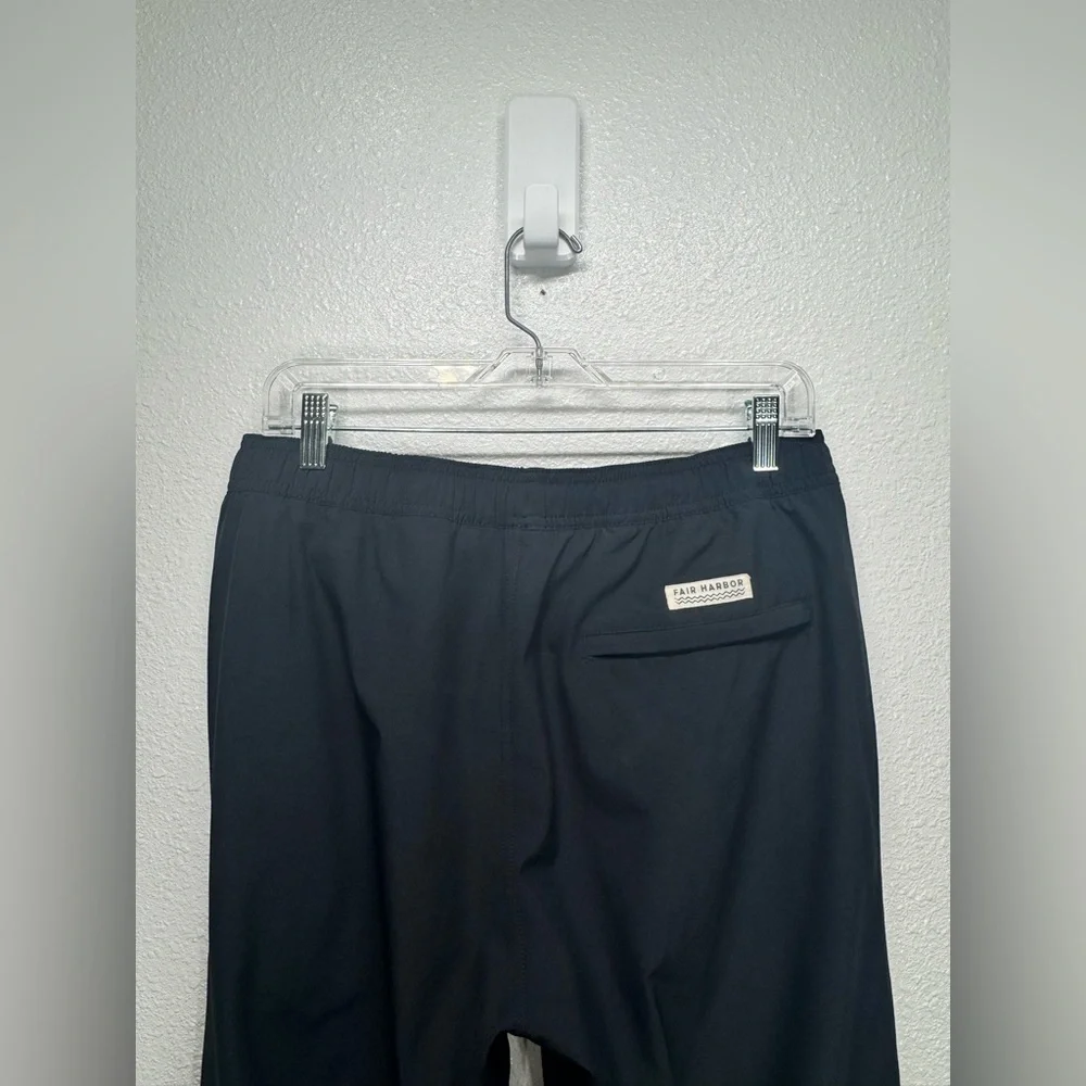 Fair Harbor One Pant Mens Large Black Built In Short
